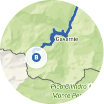 Voir la carte de l'itinéraire - Le chalet des Pyrénées